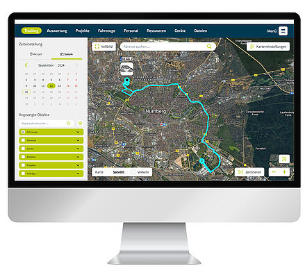 geoCapture Fahrzeugortung Werkzeugortung