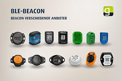 Beacon unterschiedlicher Hersteller